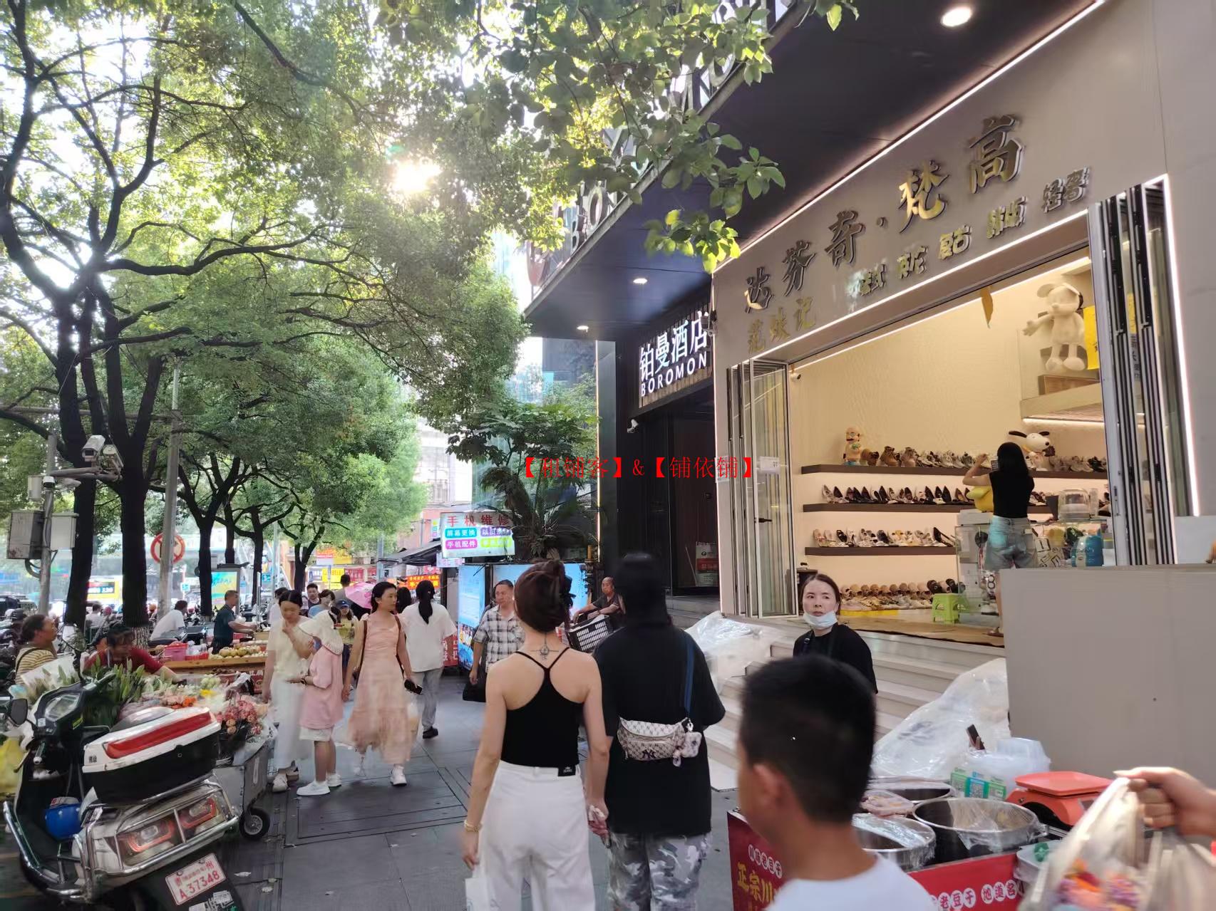 小十字蔡家街火爆商圈60平宽门头门面转让